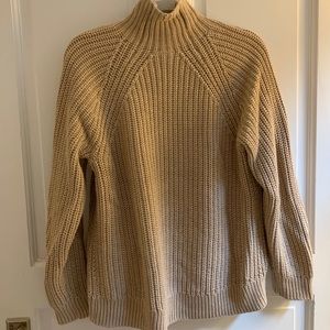 Gap Beige Turtle Neck Sweater